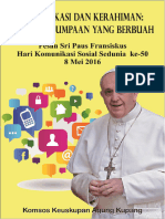 Buku Pesan Sri Paus Hari Komunikasi Sedunia Ke-50