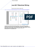 Toyota Innova 2017 Electrical Wiring Diagram