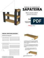 Manual Montagem Sapateira Normal