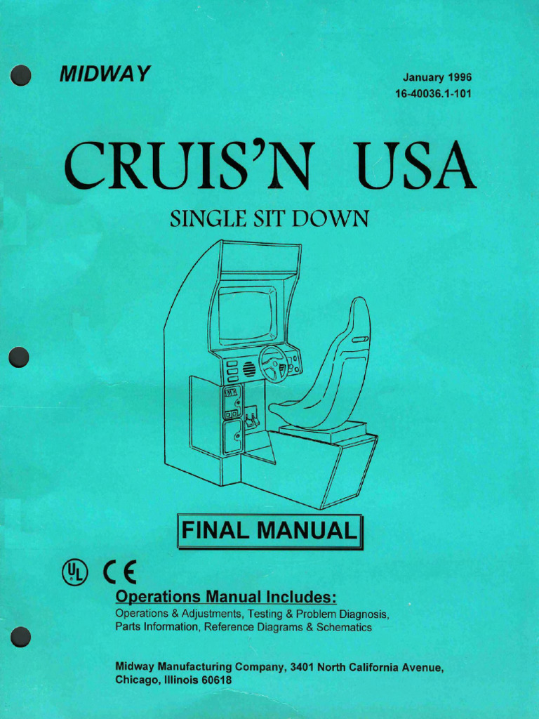 CruisN USA 1994 Midway Games PDF