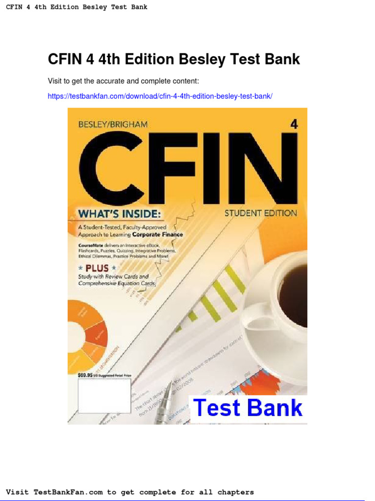 Finance Test Bank for Students | PDF