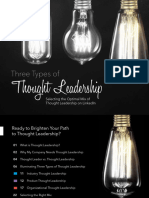 The Perfect Mix Three Types of Thought Leadership