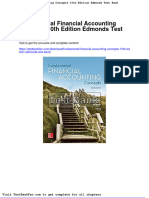 Fundamental Financial Accounting Concepts 10th Edition Edmonds Test Bank
