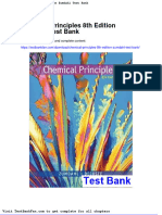 Chemical Principles 8th Edition Zumdahl Test Bank