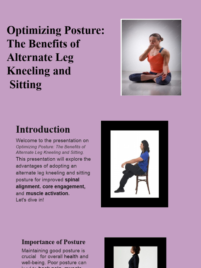 Posture Tips for Better Health | PDF | Back Pain | Skeletal Muscle