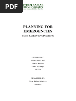 Planning-for-emergency