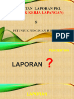 Pembuatan Laporan PKL