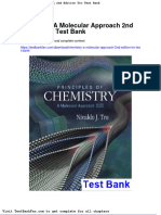 Chemistry A Molecular Approach 2nd Edition Tro Test Bank