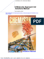 Chemistry A Molecular Approach 3rd Edition Tro Solutions Manual