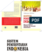 Buku Sistem Pemerintahan Indonesia Menurut UUD 1945 Sebelum Dan Sesudah Amandemen