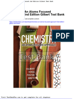 Chemistry An Atoms Focused Approach 2nd Edition Gilbert Test Bank