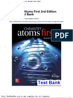 Chemistry Atoms First 2nd Edition Burdge Test Bank