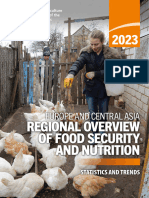 Europe and Central Asia - Regional Overview of Food Security and Nutrition 2023 - Statistics and Trends