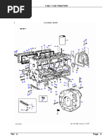 Massey Ferguson 1105 TRACTOR Service Parts Catalogue Manual