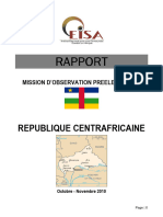 EISA - Rapport Mission Observation Préélectorale 20 Octobre-20 Novembre 2010