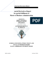 Financial Derivatives Assignment - Mridul