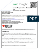 Performance Measurement and Management Control