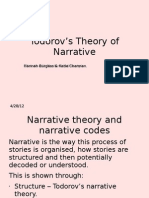 Todorov's Narrative Theory by Katie and Hannah