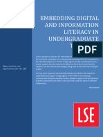 Embedding Digital and Information Literacy in Undergraduate Teaching