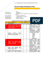 Lembar Penilaian Sebelum Bekerja PT. Cogindo Turbin PM Rev 2