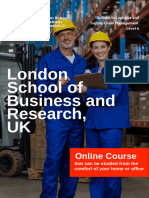 Level 6 Diploma in Logistics and Supply Chain Management - Delivered Online by LSBR, UK