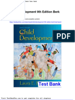 Child Development 9th Edition Berk Test Bank