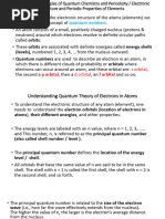 Quantum Mechanics and Periodicity