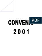 Convenio 2001