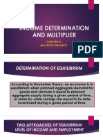 CH 8 Income Determination & Multiplier