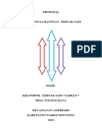 Proposal Permohonan Bantuan Ternak Sapi