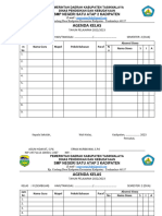 Agenda Kelas 2022-2023