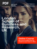 Level 7 Diploma in Accounting and Finance (Pathway To MSC Accounting) - Delivered Online by LSBR, UK