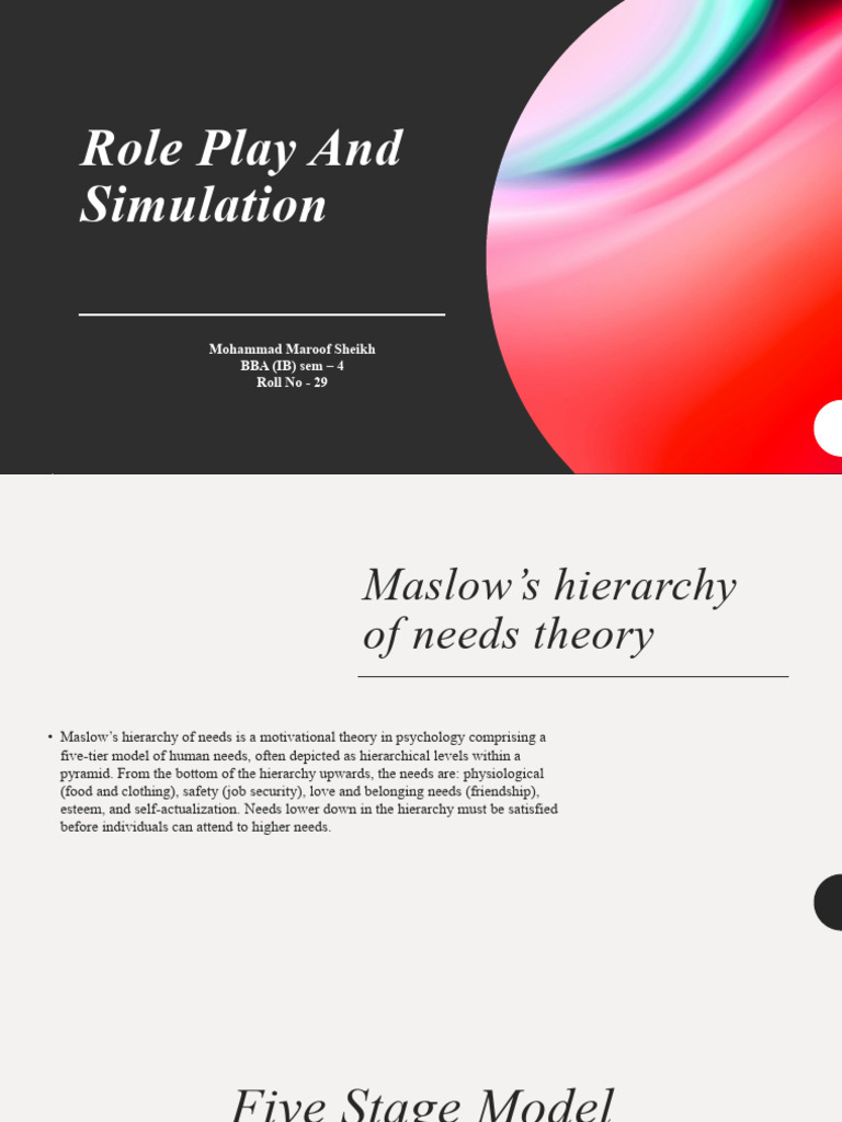 Maslow's Hierarchy of Needs Explained | PDF | Self Esteem | Motivational
