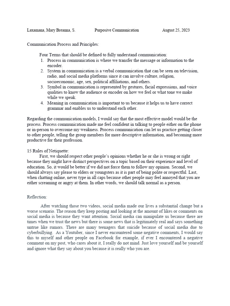 Social Media's Impact on Communication | PDF | Social Media | Popular ...