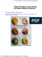 Medical Nutrition Therapy A Case Study Approach 4th Edition Nelms Solutions Manual