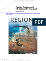 Geography Realms Regions and Concepts 16th Edition Blij Test Bank