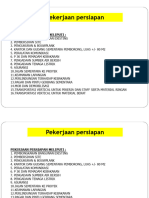 Uraian Pekerjaan Persiapan