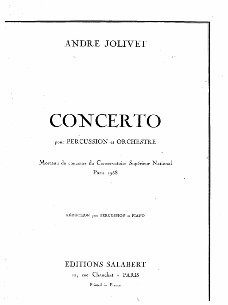 Concerto Jolivet PDF