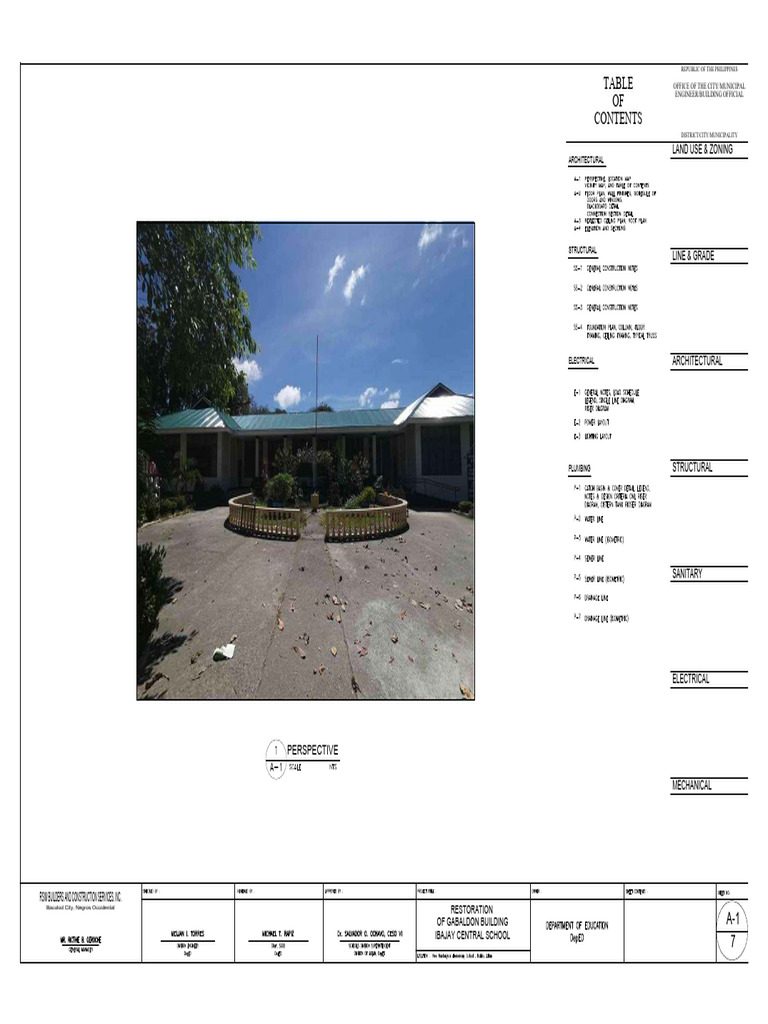 Sample Building Plan | PDF | Window | Door