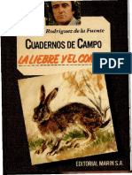 Cuadernos de Campo. La Liebre y El Conejo. Félix Rodríguez de La Fuente