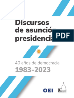 Discursos de Asunción Presidencial