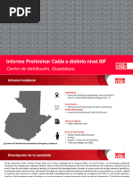 Informe Inicial Evento SIF - Guastatoya - EMBOCEN