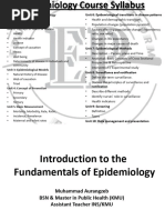 Epidemiology 6th Semester BSN Notes, Educational Platform