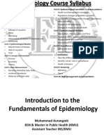 Epidemiology 6th Semester BSN Notes, Educational Platform