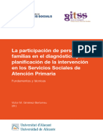 La Participac de Personas y Familias en D y PI en Los SSAP