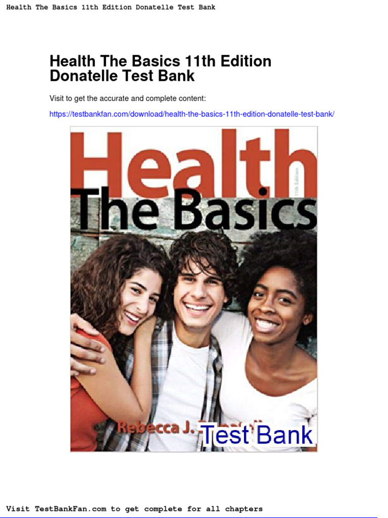 Health The Basics 11th Edition Donatelle Test Bank | PDF | Force | Weight