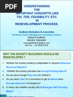 FSI TDR Concepts in Redevelopment