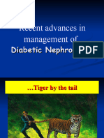 Recent Advances in Management Of: Diabetic Nephropathy