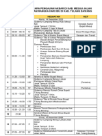 RUNDOWN ACARA PENGAJIAN AKBAR DI KAB Dan TUBA