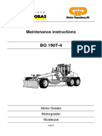 Maintenance Instructions BG 190T-4 (41 0249)